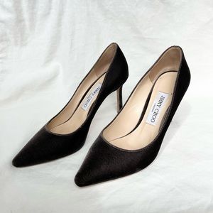 Jimmy Choo velvet pumps